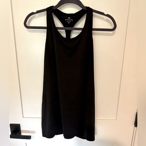 Black Athleta High Neck Chi Racerback Tank Top - size M
